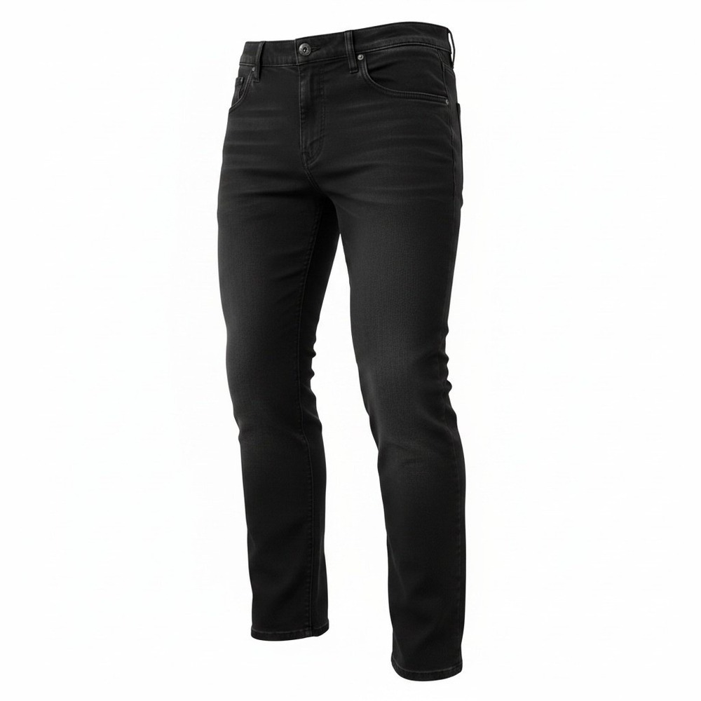 NEW‎ Timber Creek by Wrangler Pants Mens 44x30 Black Perfect Fit Flat Front NWT